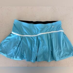 Nike Baby Blue Tennis Skirt Size L